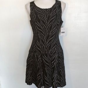 Free People Textured Zebra Print Dress